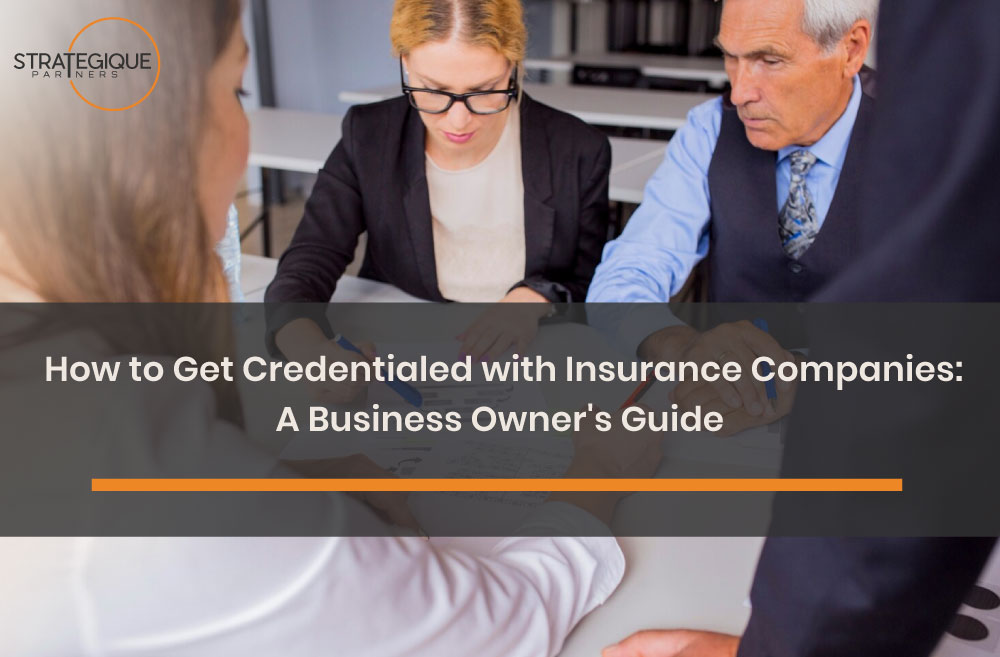 insurance credential for behavioral health business